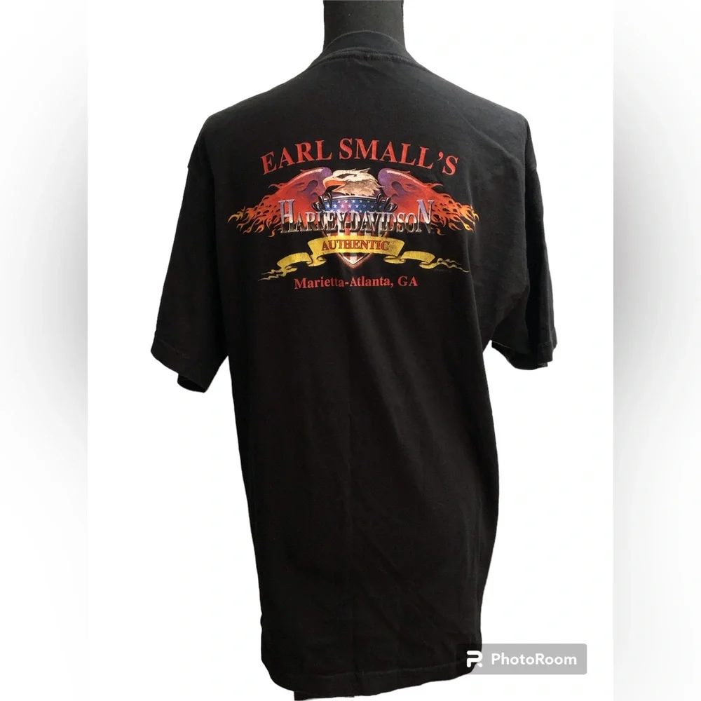 Vintage 1997 Harley-Davidson Tee Short Sleeves Size L - Picture 2 of 6